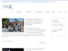 Tablet Screenshot of ev-jugendreferat.de
